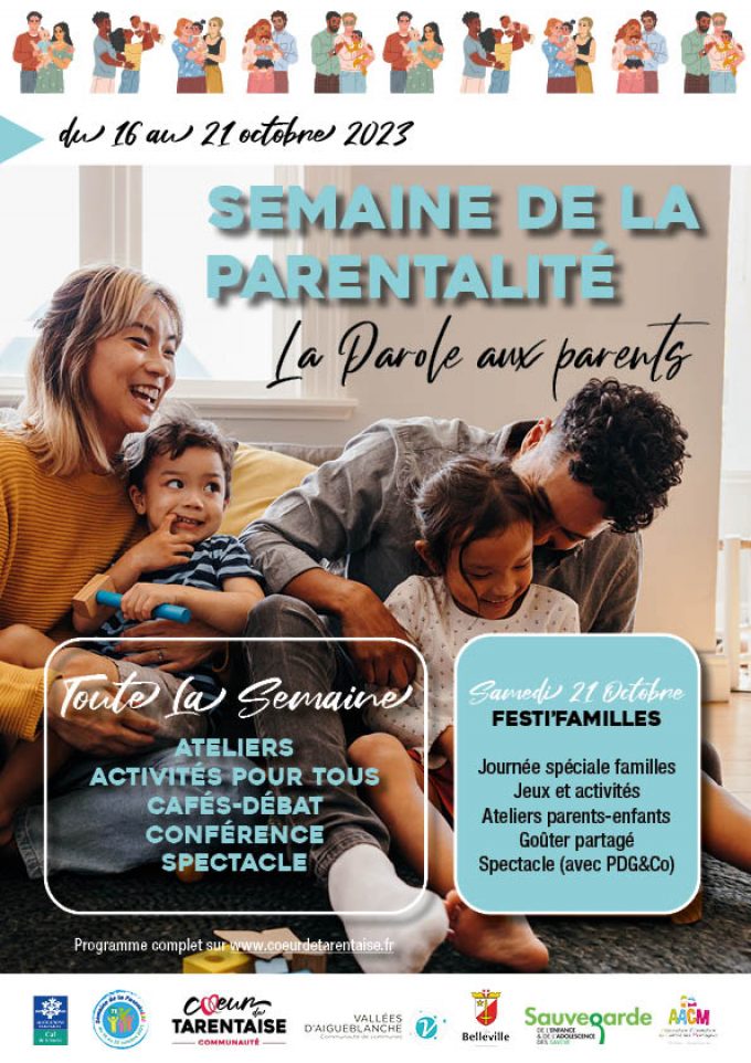 Semaine de la Parentalité : conférences, cafés-débats et activités pour parents et enfants
