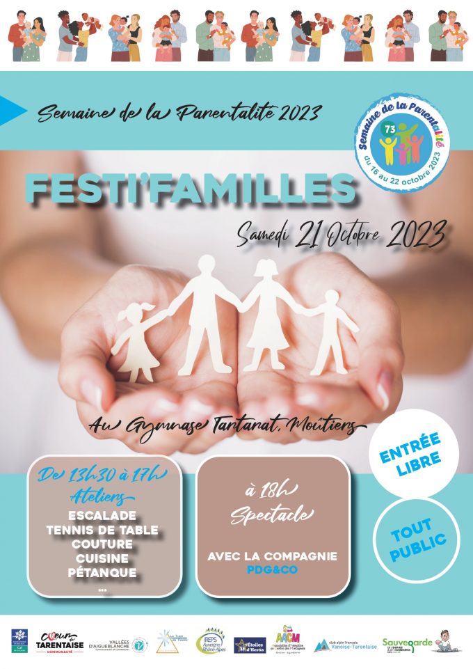Programme complet du FESTI’FAMILLES du 21 octobre 2023 !