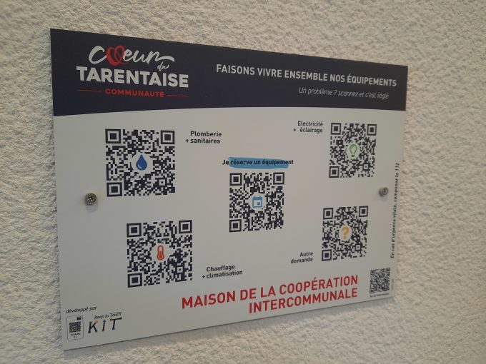 Un problème sur les installations de Cœur de Tarentaise ? Signalez-le via Keep In Touch !