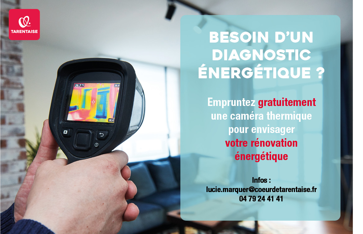 Empruntez gratuitement une caméra thermique pour votre diagnostic énergétique