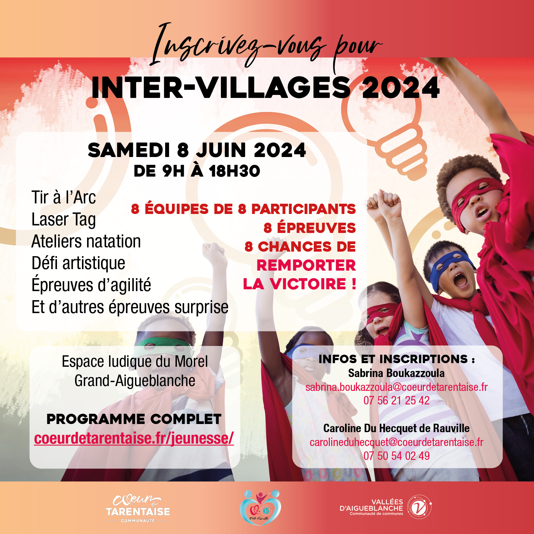 [INTER VILLAGES 2024] Les inscriptions sont ouvertes