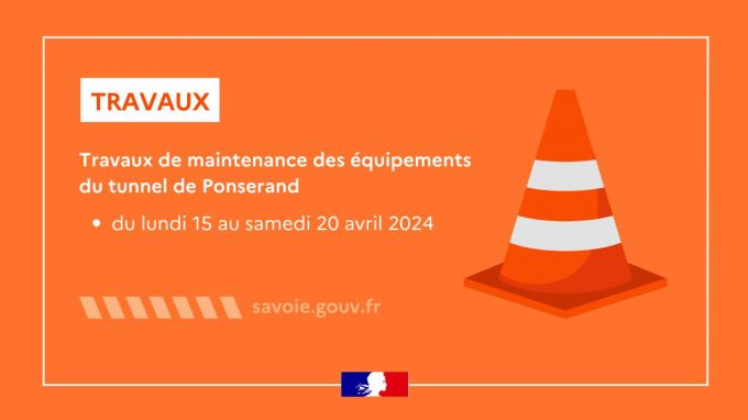 [INFO TRAVAUX] Tunnel de Ponserand