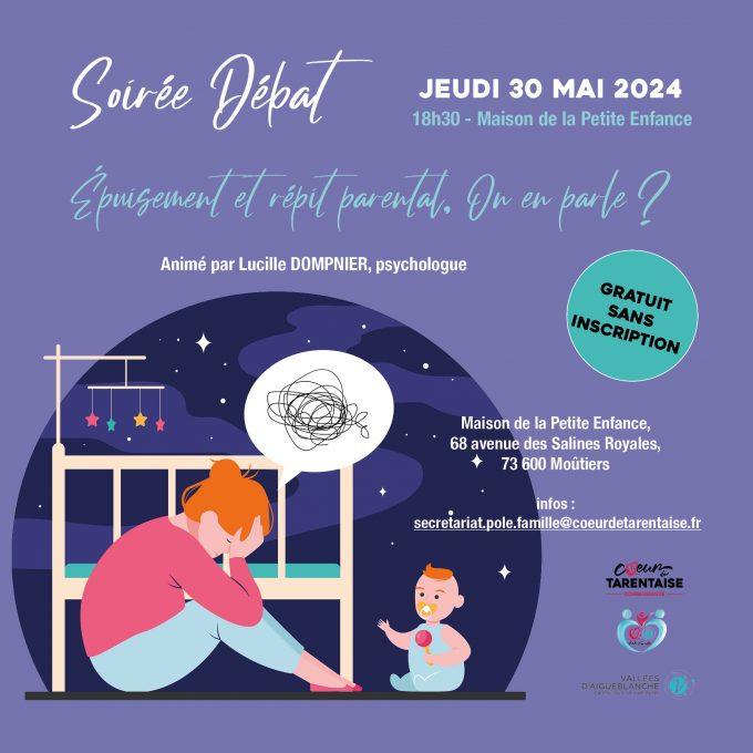 Soirée débat autour de l’épuisement et du répit parental