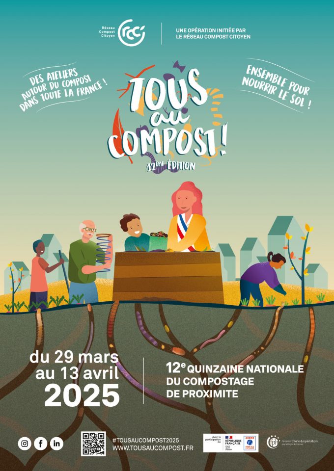 [ENVIRONNEMENT]                              Opération de sensibilisation “𝐓𝐨𝐮𝐬 𝐚𝐮 𝐂𝐨𝐦𝐩𝐨𝐬𝐭 !”