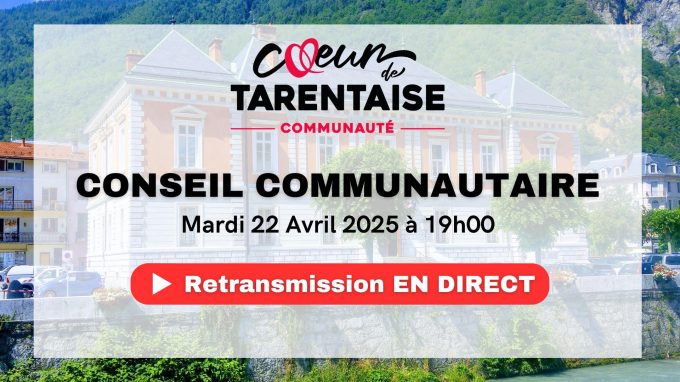 [CONSEIL COMMUNAUTAIRE]                              à suivre en direct