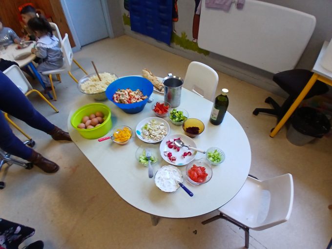 [ENFANCE]                              Rencontre des enfants autour d’un repas