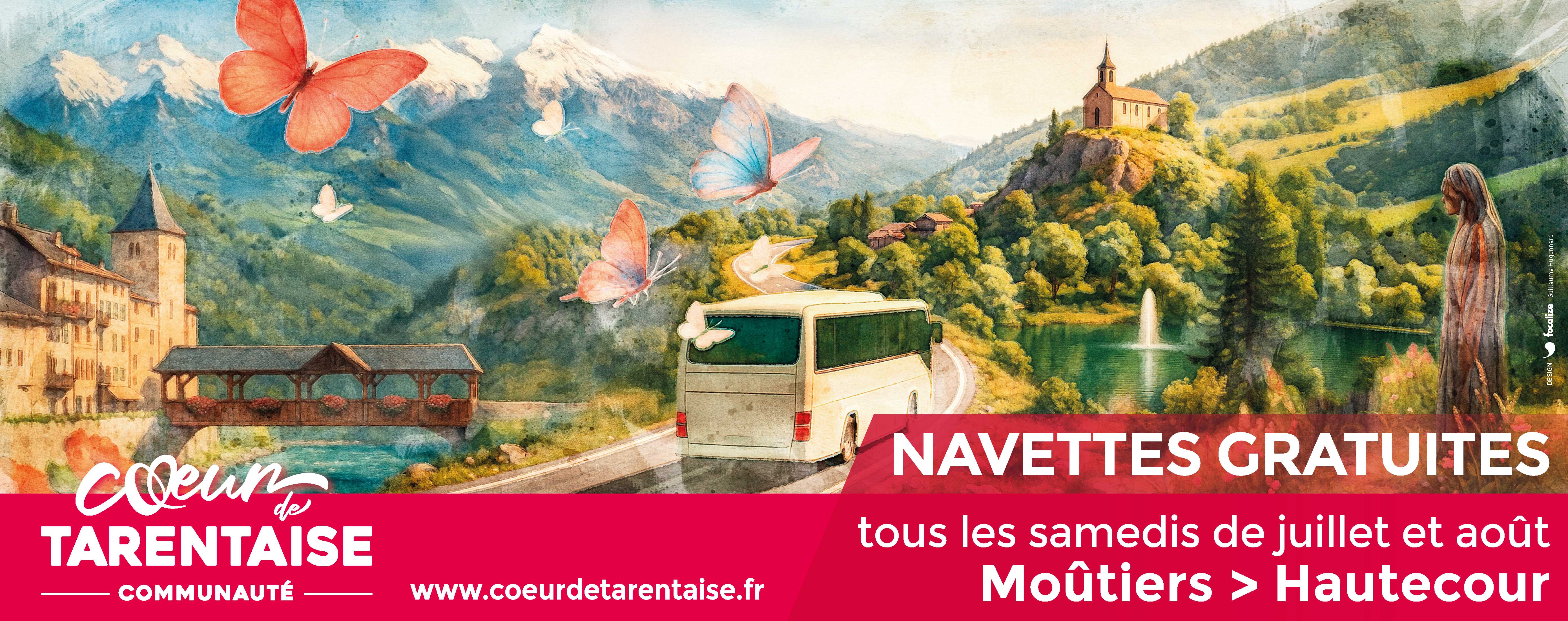 [MOBILITE]                              Cet été profitez des navettes gratuites en cœur de Tarentaise !