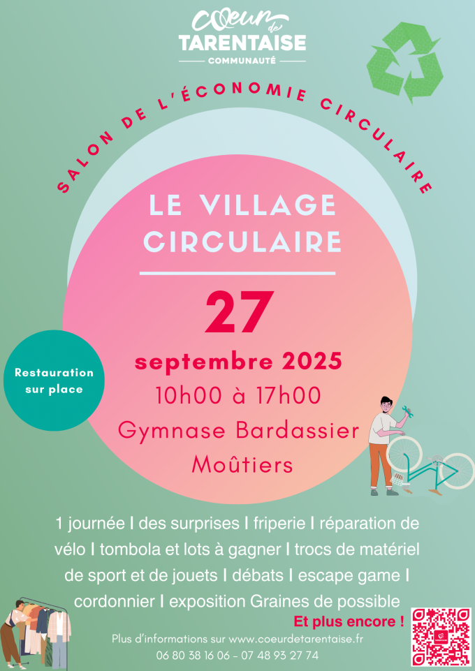 [ENVIRONNEMENT]                              1er salon de l’économie circulaire en cœur de Tarentaise